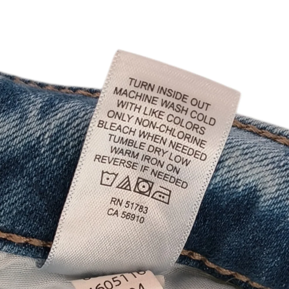 m jeans by Maurices Slim Straight Ankle Jeans Size 16W